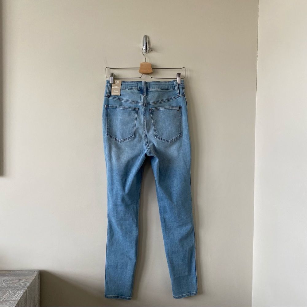 NWT-MADEWELL Curvy Roadtripper High Rise Jeans (Size:26) - Picture 3 of 12